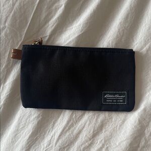 Eddie Bauer Black Canvas Pouch